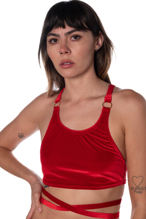 RTS DYNOMITE VELVET PIROUETTE TOP