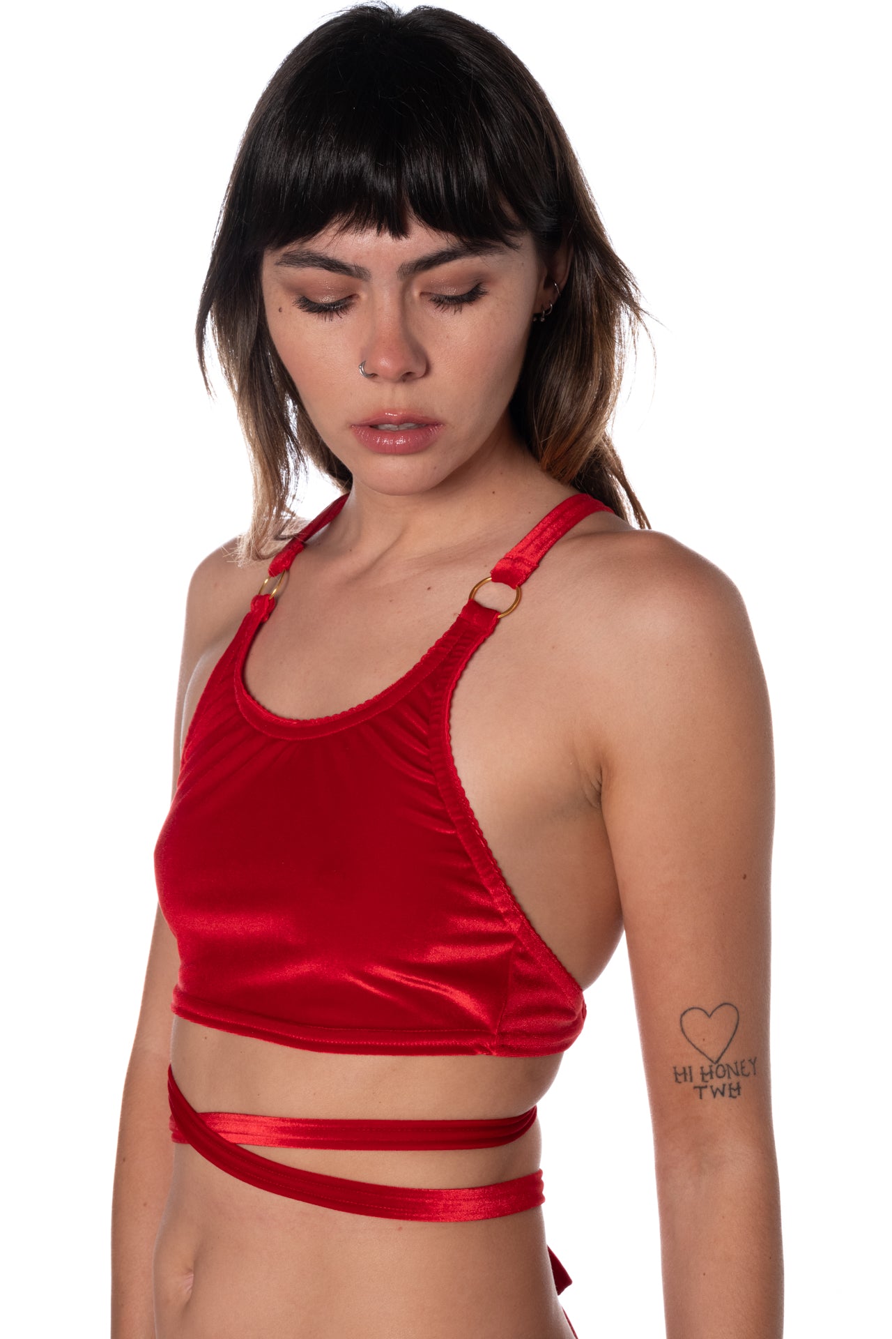 RTS DYNOMITE VELVET PIROUETTE TOP