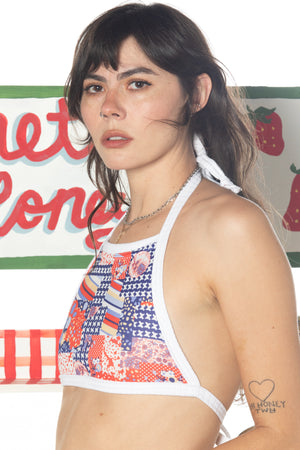 Drive-In Darling Halter Top