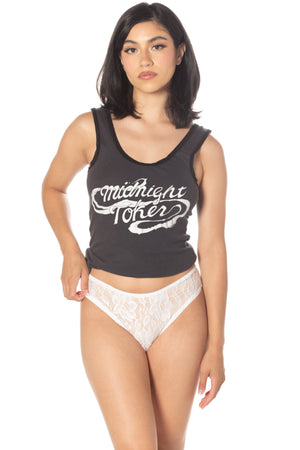 Lace boomerang underwear