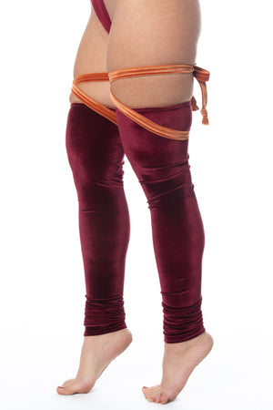 RTS Heaven Sent VELVET PIROUETTE LEG WARMERS