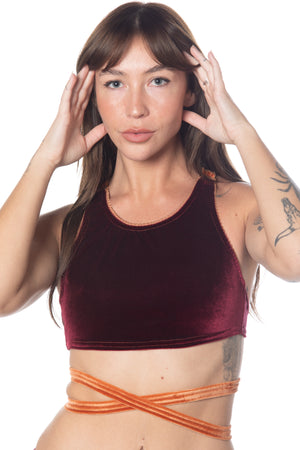 RTS Heaven Sent Velvet Pirouette Top