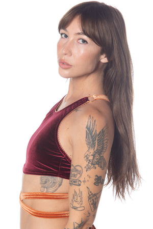 RTS Heaven Sent Velvet Pirouette Top