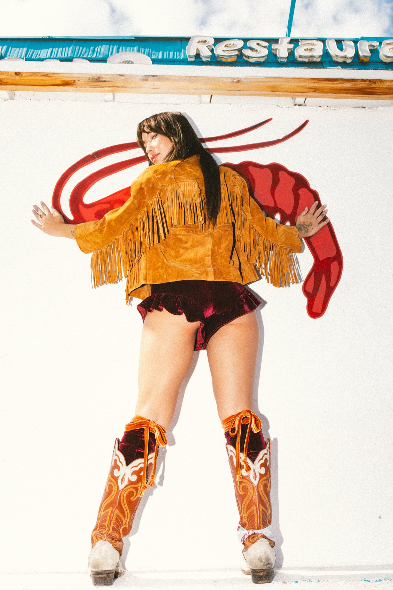 RTS Heaven Sent Velvet Ruffle Shorties