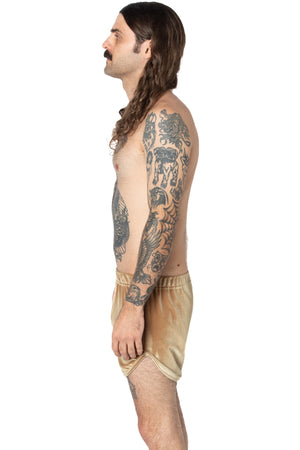 RTS HONEYBUNS VELVET TRACK SHORT