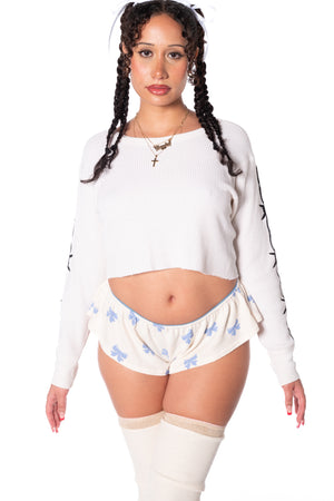 CHICORY TAP SHORTIES