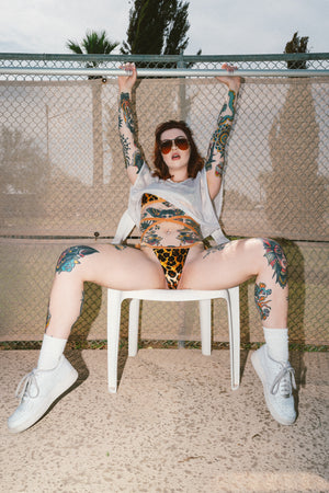 RTS LYNX VELVET PIROUETTE SWIM BOTTOM