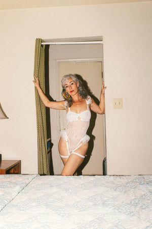 RITA HARNESS THONG BODYSUIT