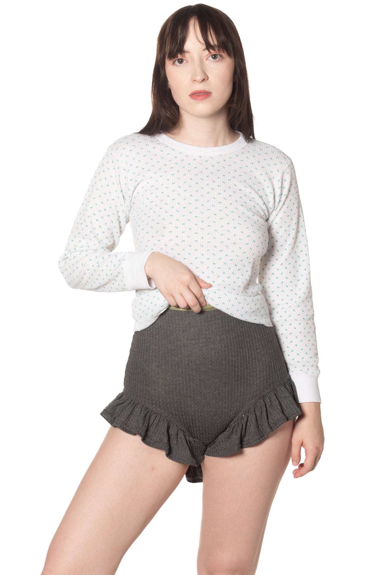 Cotton Ruffle Shorties