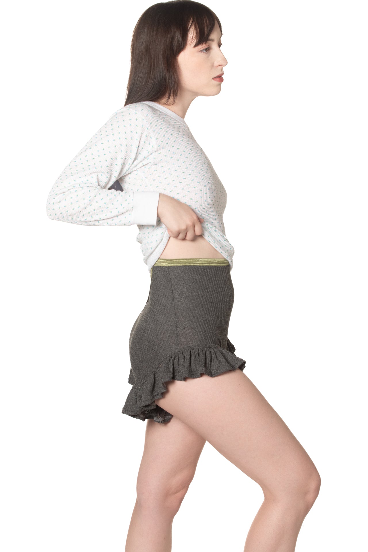 Cotton Ruffle Shorties