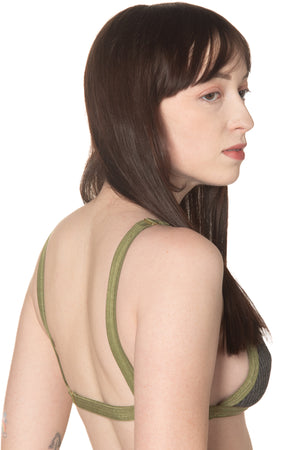 Cotton Triangle Bralette