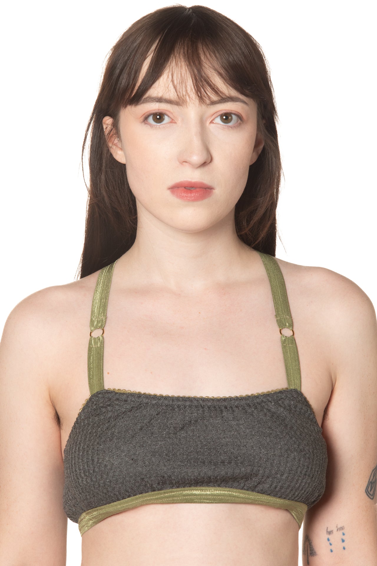 Cotton Crossback Bralette