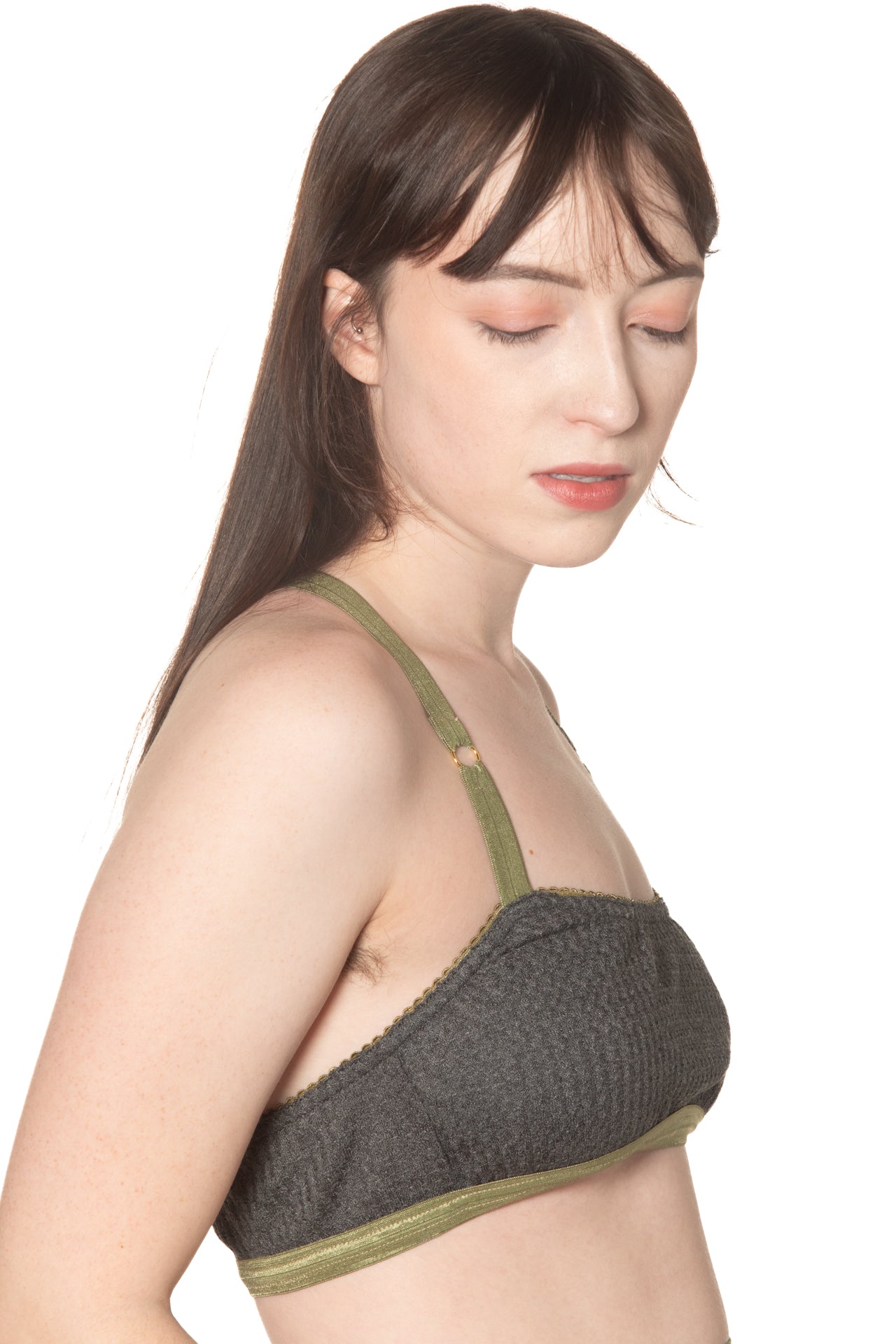 Cotton Crossback Bralette
