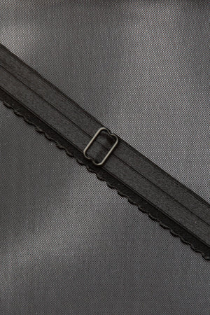 Mesh sweetheart bralette