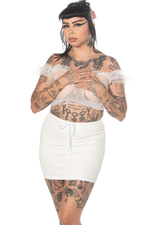 Set Sail Mini Skirt- RTS