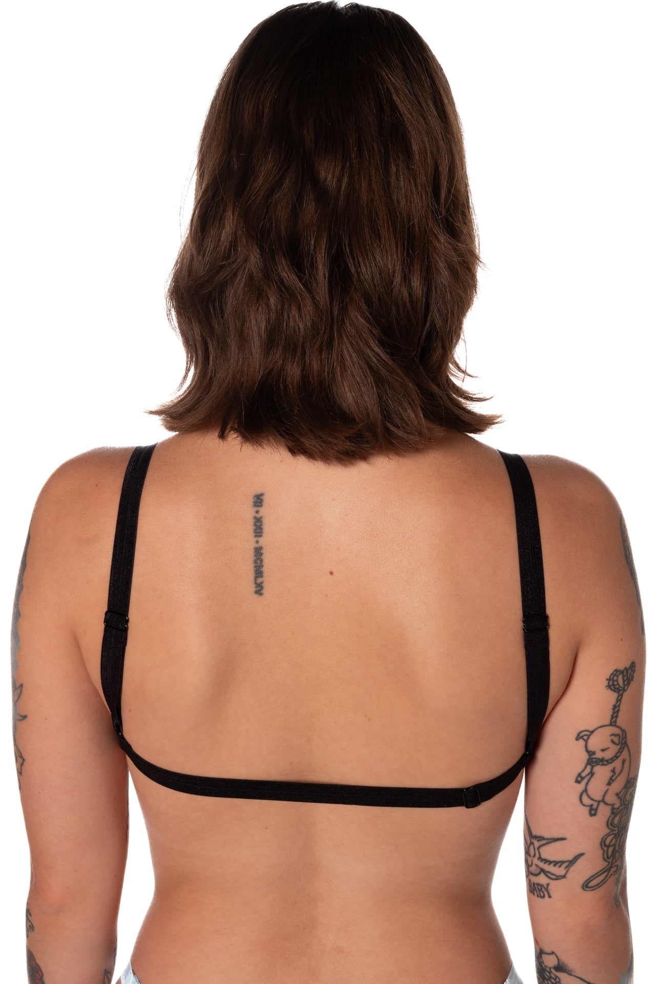 Mesh impractical bralette