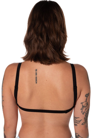 Mesh impractical bralette