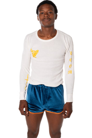 RTS NEPTUNE VELVET TRACK SHORT