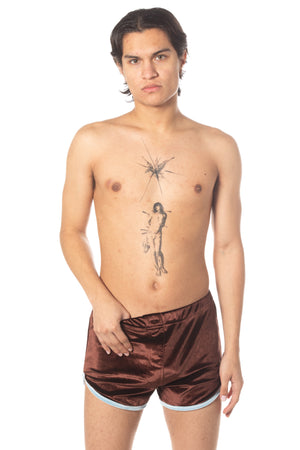 RTS MUSTANG VELVET TRACK SHORT