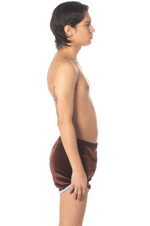 RTS MUSTANG VELVET TRACK SHORT