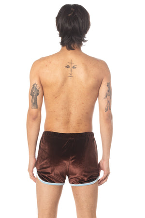 RTS MUSTANG VELVET TRACK SHORT