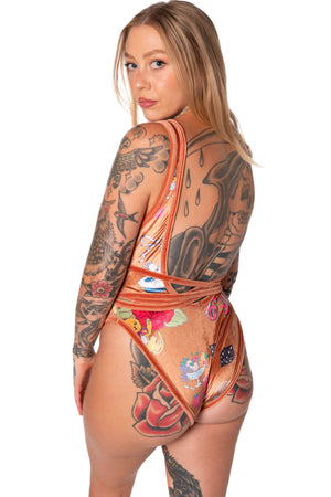 RTS 69 TEARZ VELVET PIROUETTE SWIMSUIT