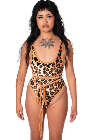 RTS LYNX VELVET PIROUETTE SWIMSUIT