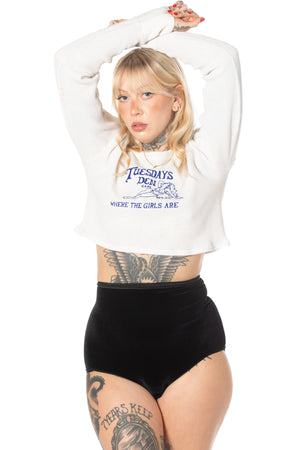 RTS MAMBA VELVET OUVERT UNDERWEAR