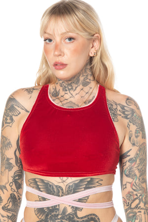 RTS KISS ME VELVET PIROUETTE TOP