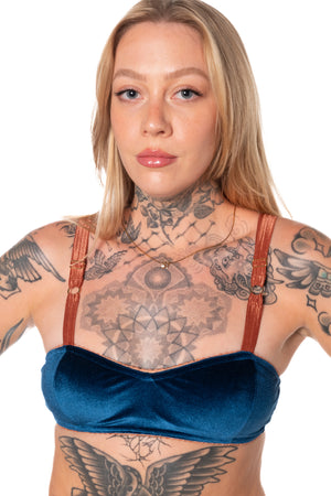 RTS NEPTUNE VELVET SWEETHEART BRALETTE