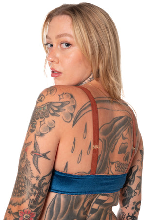 RTS NEPTUNE VELVET SWEETHEART BRALETTE