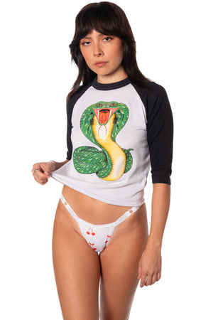 RTS CHÉRIE COTTON LOW-RIDER THONG UNDERWEAR