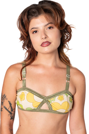 LAST BLOOM COTTON EVERYDAY BRALETTE- RTS