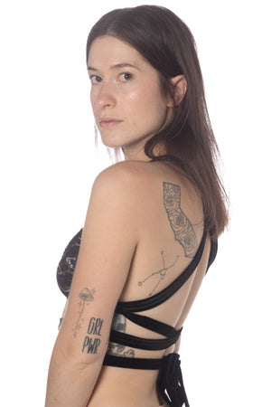 Rts damned lace pirouette triangle bralette