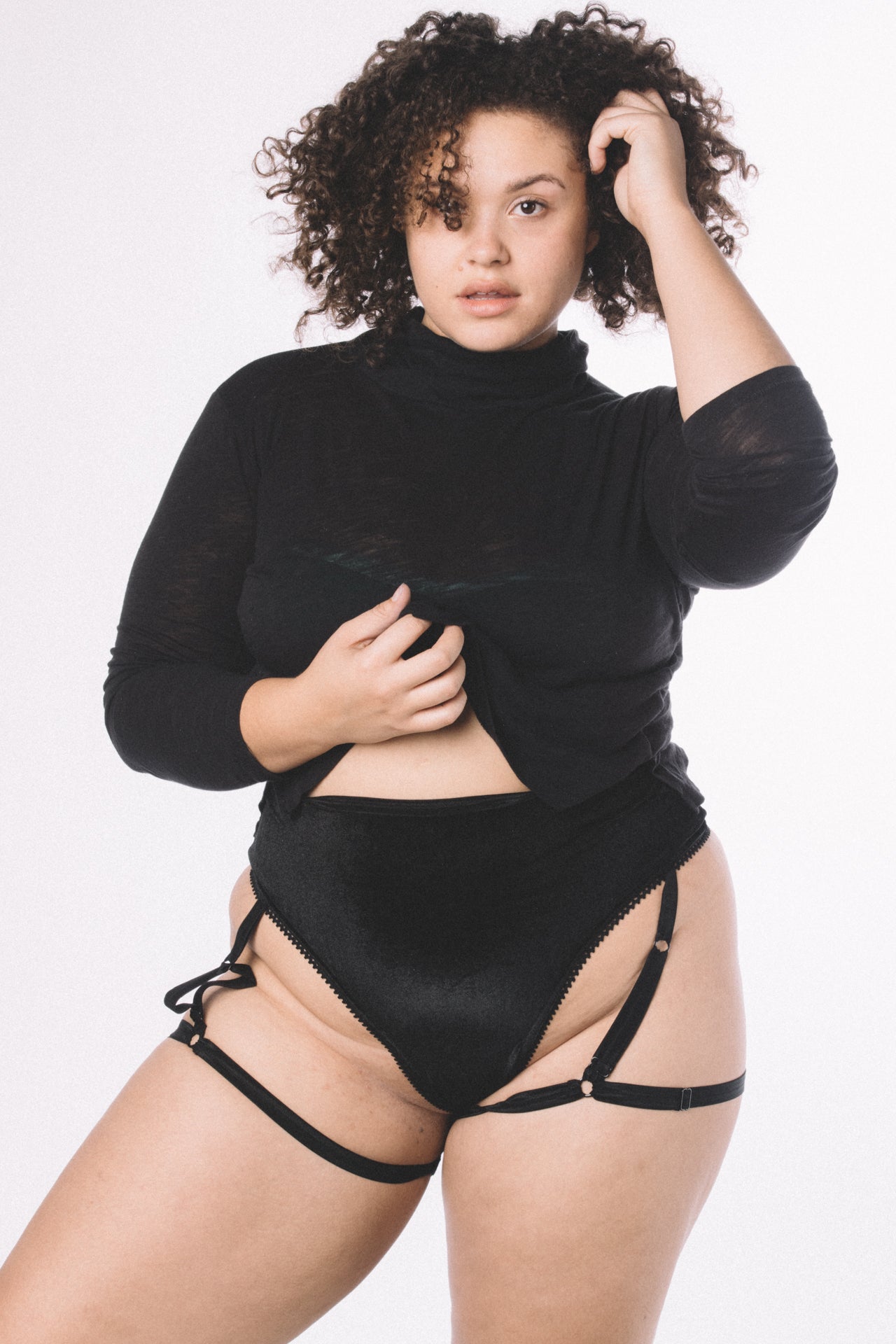 RTS MAMBA VELVET HARNESS THONG UNDERWEAR