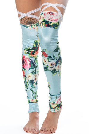 Garden Party Pirouette Leg Warmer -RTS