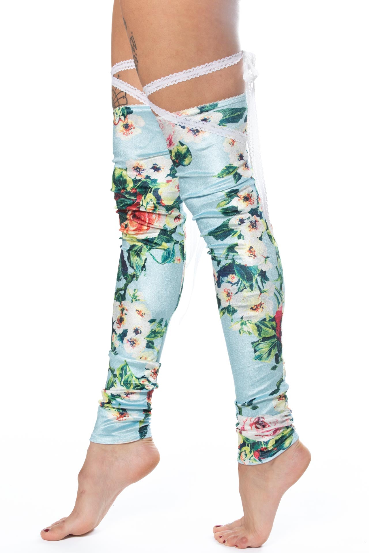 Garden Party Pirouette Leg Warmer -RTS