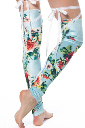 Garden Party Pirouette Leg Warmer -RTS
