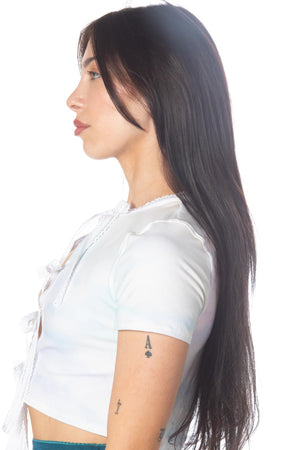 Cotton Candy Tie Top- RTS