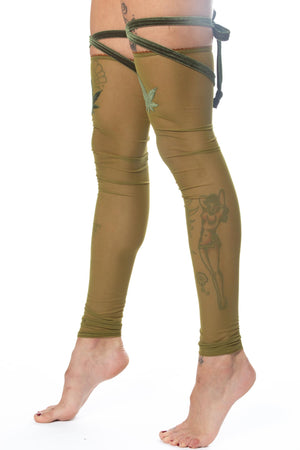 BLAZED PIROUETTE LEG WARMERS