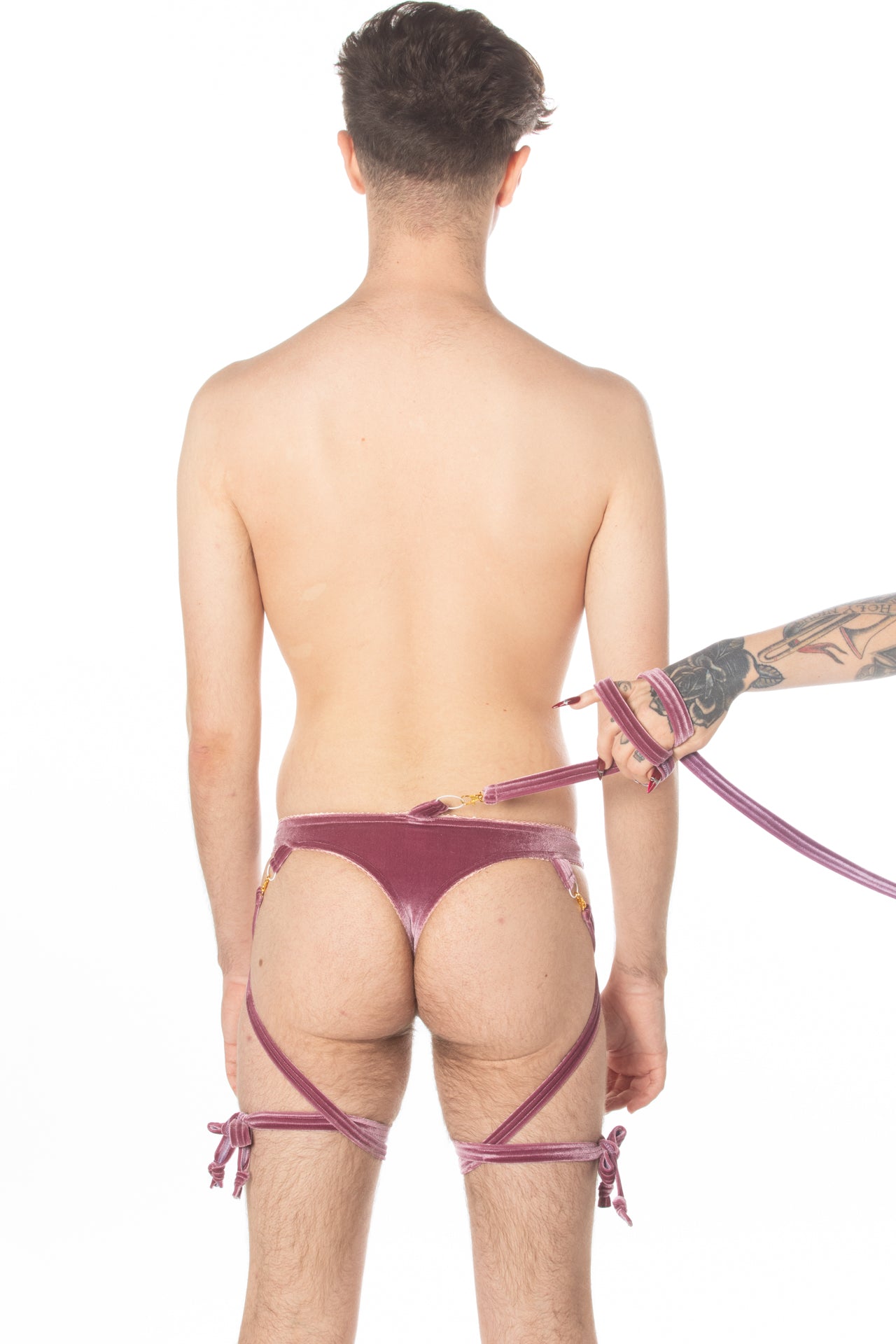 Velvet pirouette harness jock