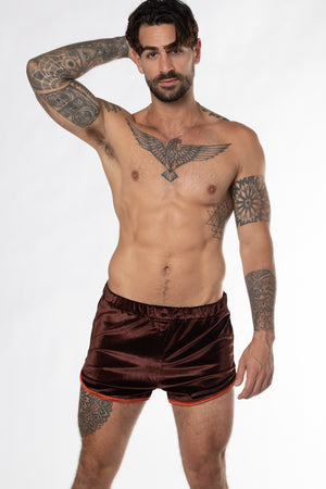 RTS LAYABOUT VELVET TRACK SHORT
