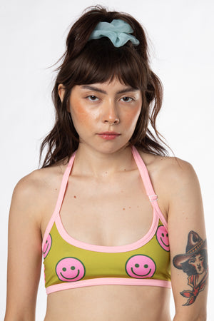 RTS SKIPPY HALTER TIE SWIM TOP