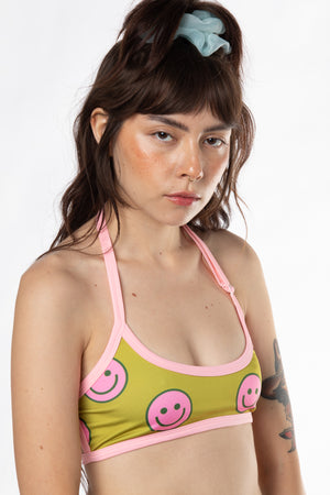 RTS SKIPPY HALTER TIE SWIM TOP