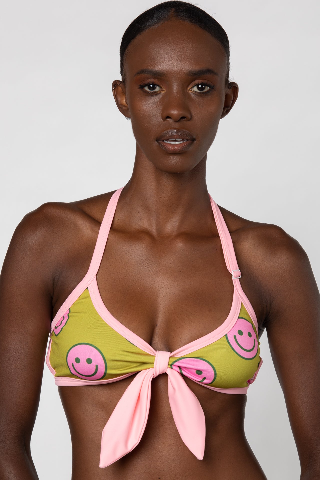 RTS SKIPPY HALTER TIE SWIM TOP