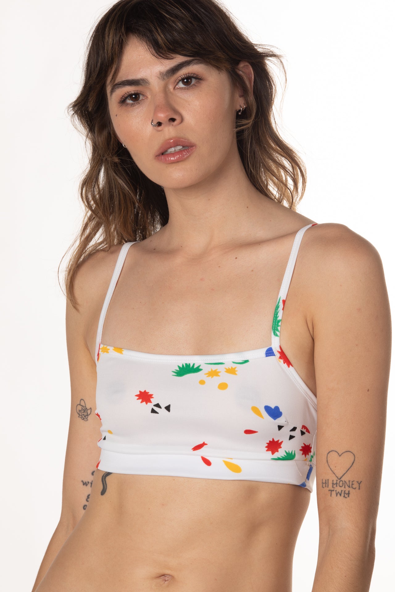 RTS CONFETTI TRACK BRALETTE