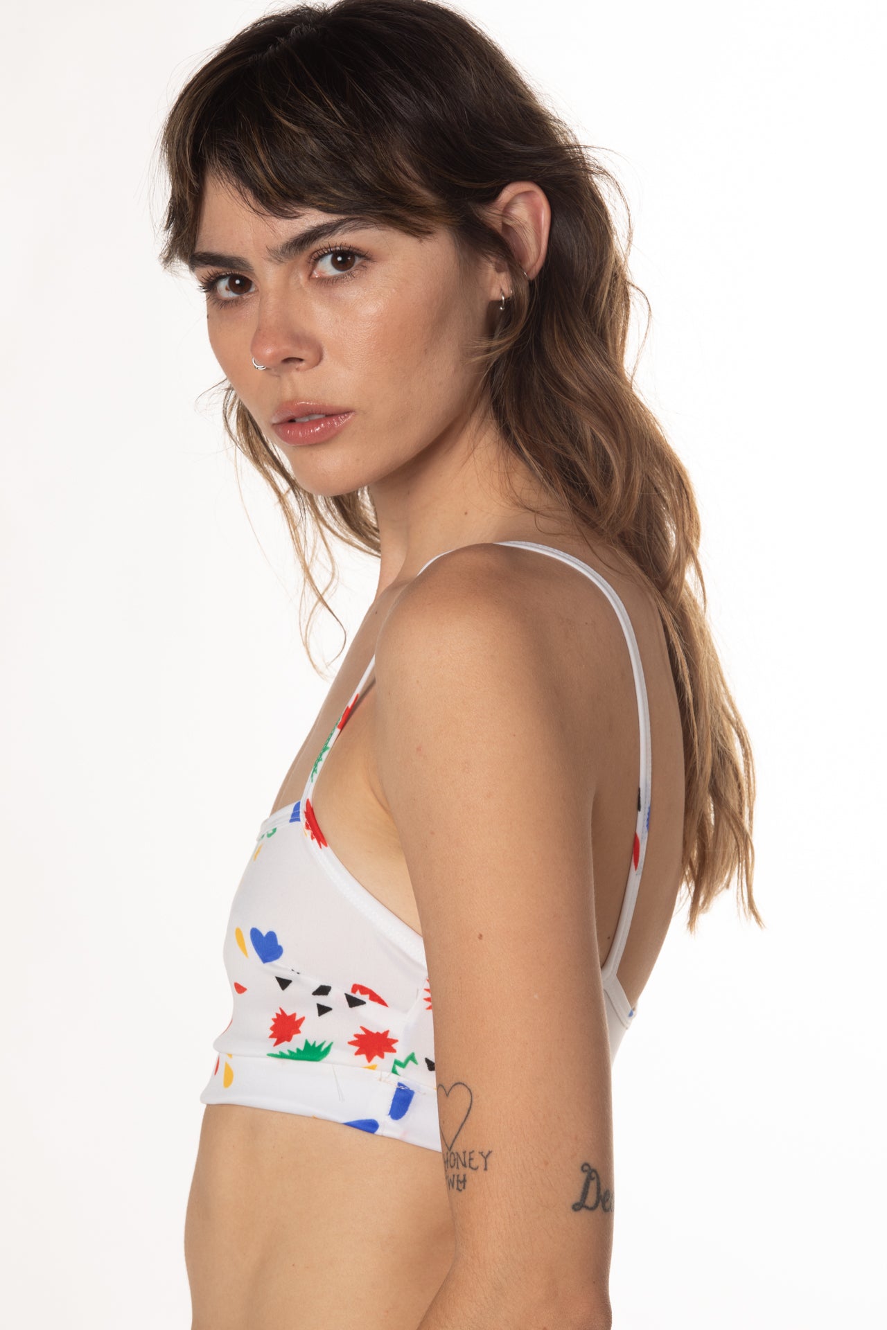 RTS CONFETTI TRACK BRALETTE