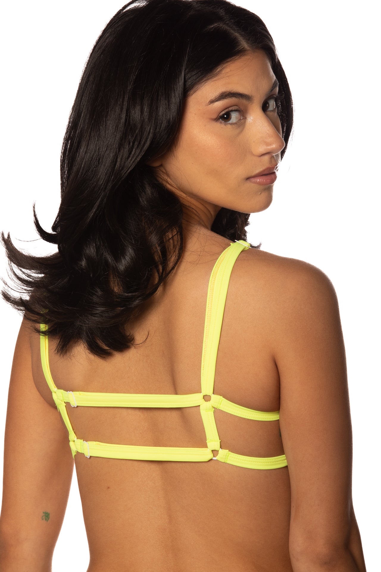 RTS RETROLETTA LACE-UP SWIM TOP