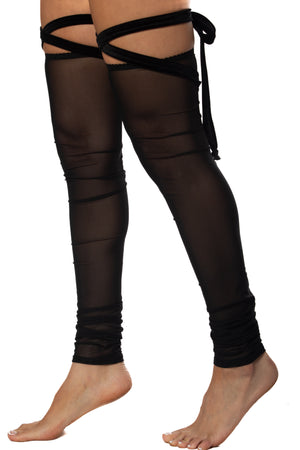 RTS JAG MESH PIROUETTE LEG WARMERS