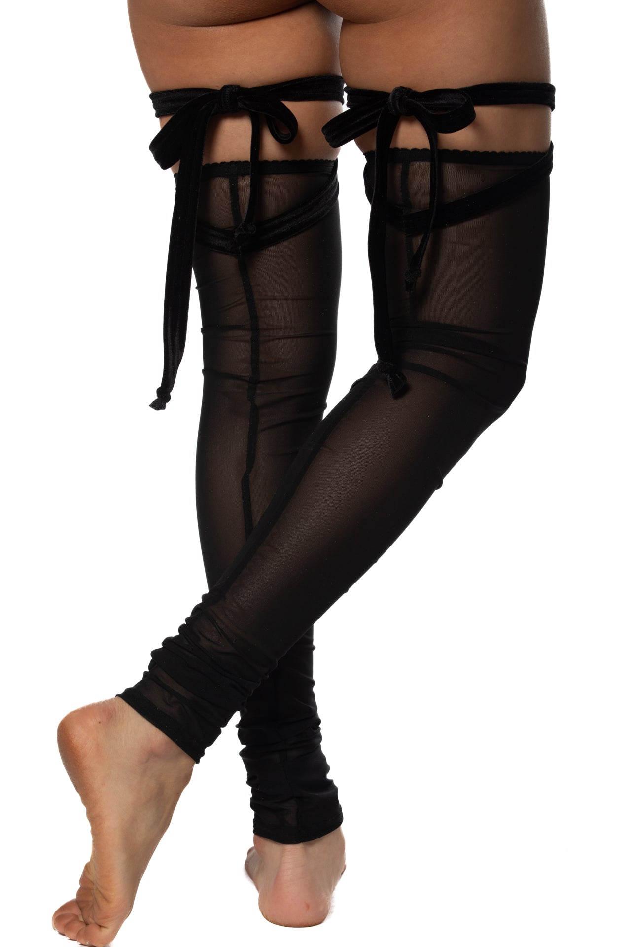 RTS JAG MESH PIROUETTE LEG WARMERS